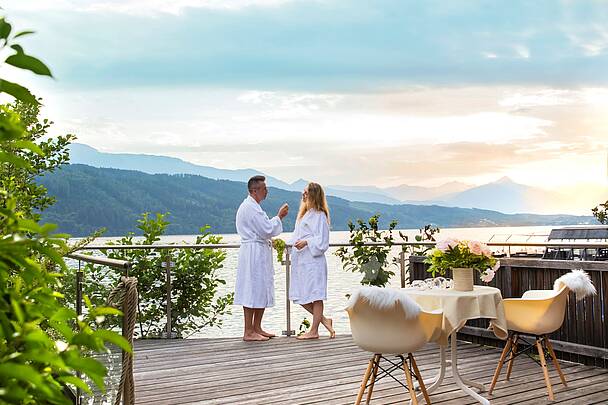 Biwak Sonnenuntergang © G.A.Service_MBN Tourismus