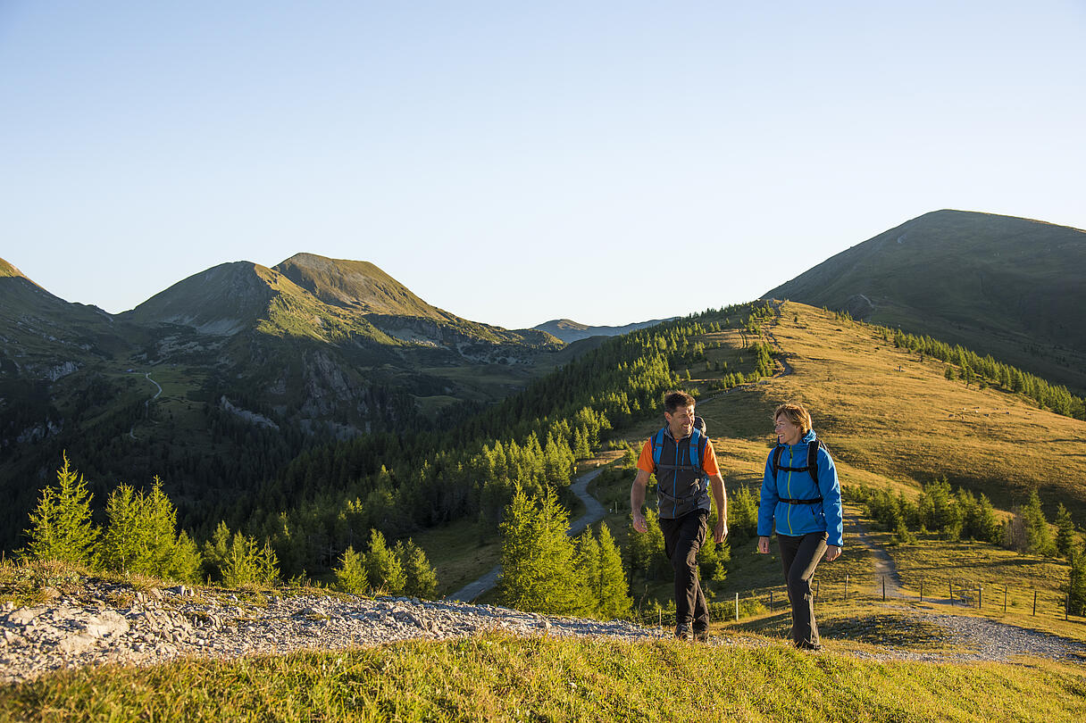 Wandern bis zu den Spitzen des Berges © Franz Gerdl Wandern bis zu den Spitzen des Berges © Franz Gerdl