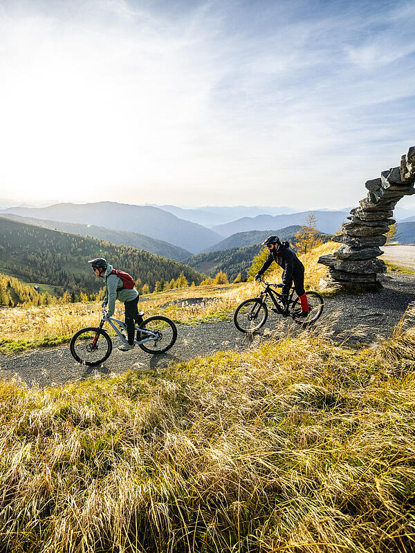 Flow Trail Bad Kleinkirchheim im Herbst