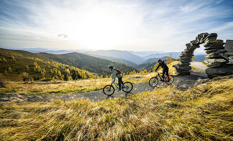 Flow Trail Bad Kleinkirchheim im Herbst