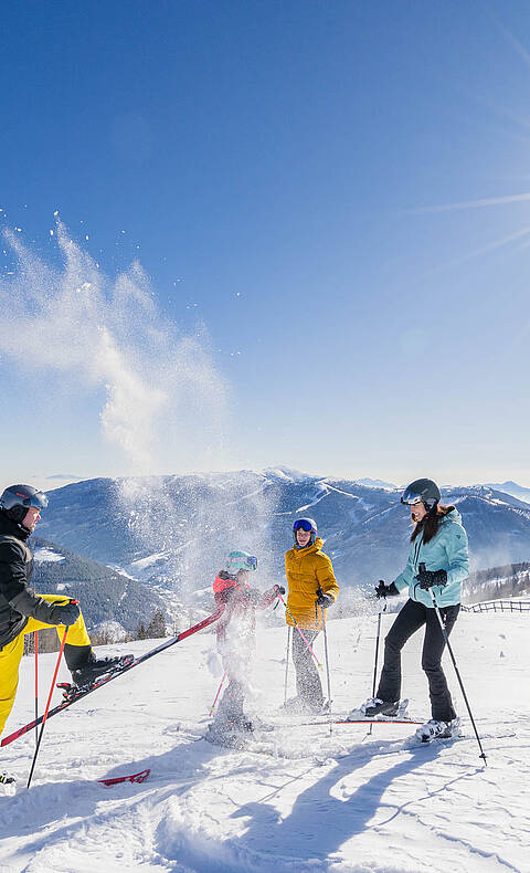 Familienskigebiet Kärnten © Mathias Prägant_MBN Tourismus
