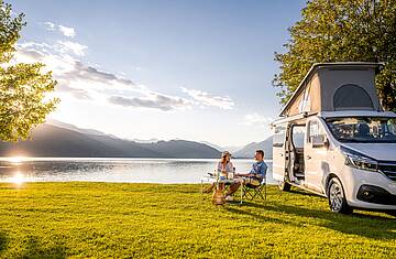 Camping mit der ganzen Familie am Millstätter See © Michael Stabentheiner_Kärntner Werbung