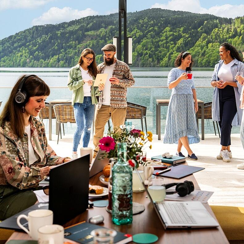 Workation in Österreich - Kärnten © Gert Perauer_MBN Tourismus