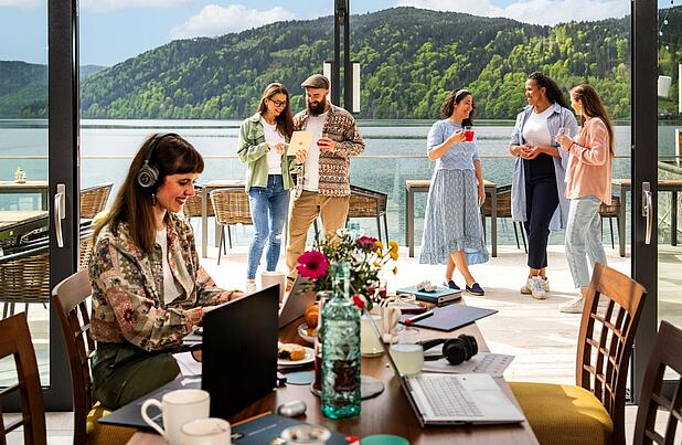 Workation in Österreich - Kärnten © Gert Perauer_MBN Tourismus