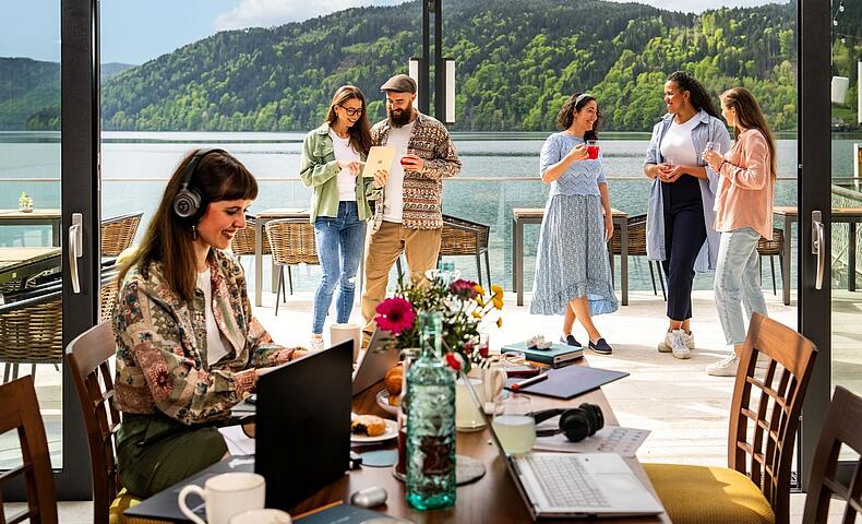 Workation in Österreich - Kärnten © Gert Perauer_MBN Tourismus