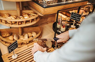 Bio Slow Food Frühstück in der Pension Linder