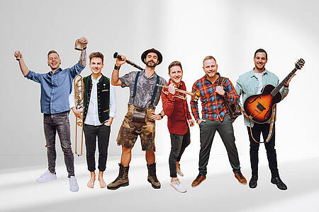 Für Musi-Stimmung sorgen: JUNG FIDELEN