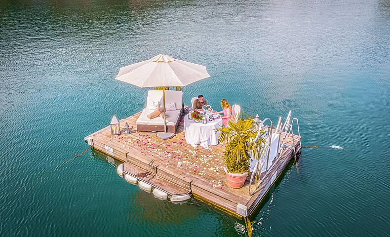 Essen auf dem Wasser © G.A.Service_MBN Tourismus