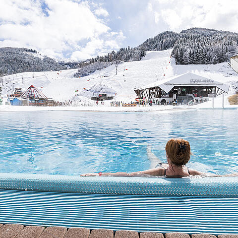Thermal Römerbad - Blick auf die Piste © BKB_Gert Perauer Thermal Römerbad - Blick auf die Piste © BKB_Gert Perauer
