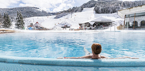 Thermal Römerbad - Blick auf die Piste © Bad Kleinkirchheimer Bergbahnen - Gert Perauer