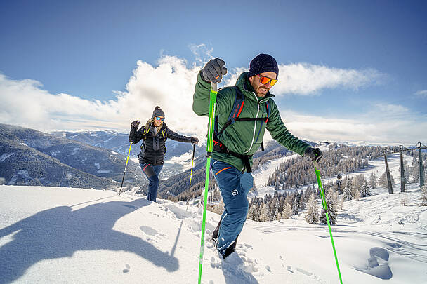 Schneeschuhwandern in Kärnten © Mathias_Praegant_MBN Tourismus