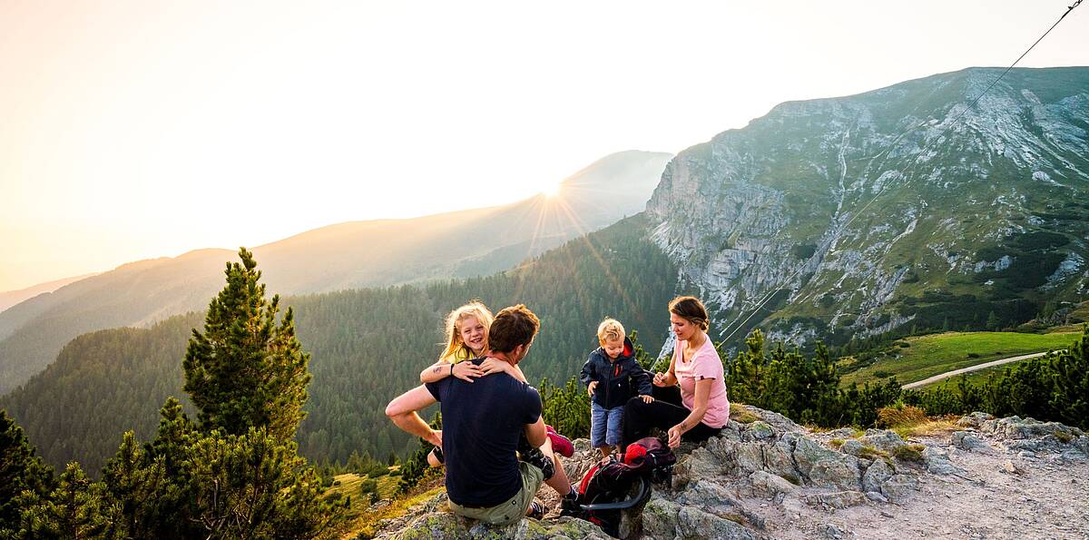 Familienfreundliche Wanderwege in den Nockbergen, perfekt für einen Tagesausflug © Gert Perauer_MBN Tourismus
